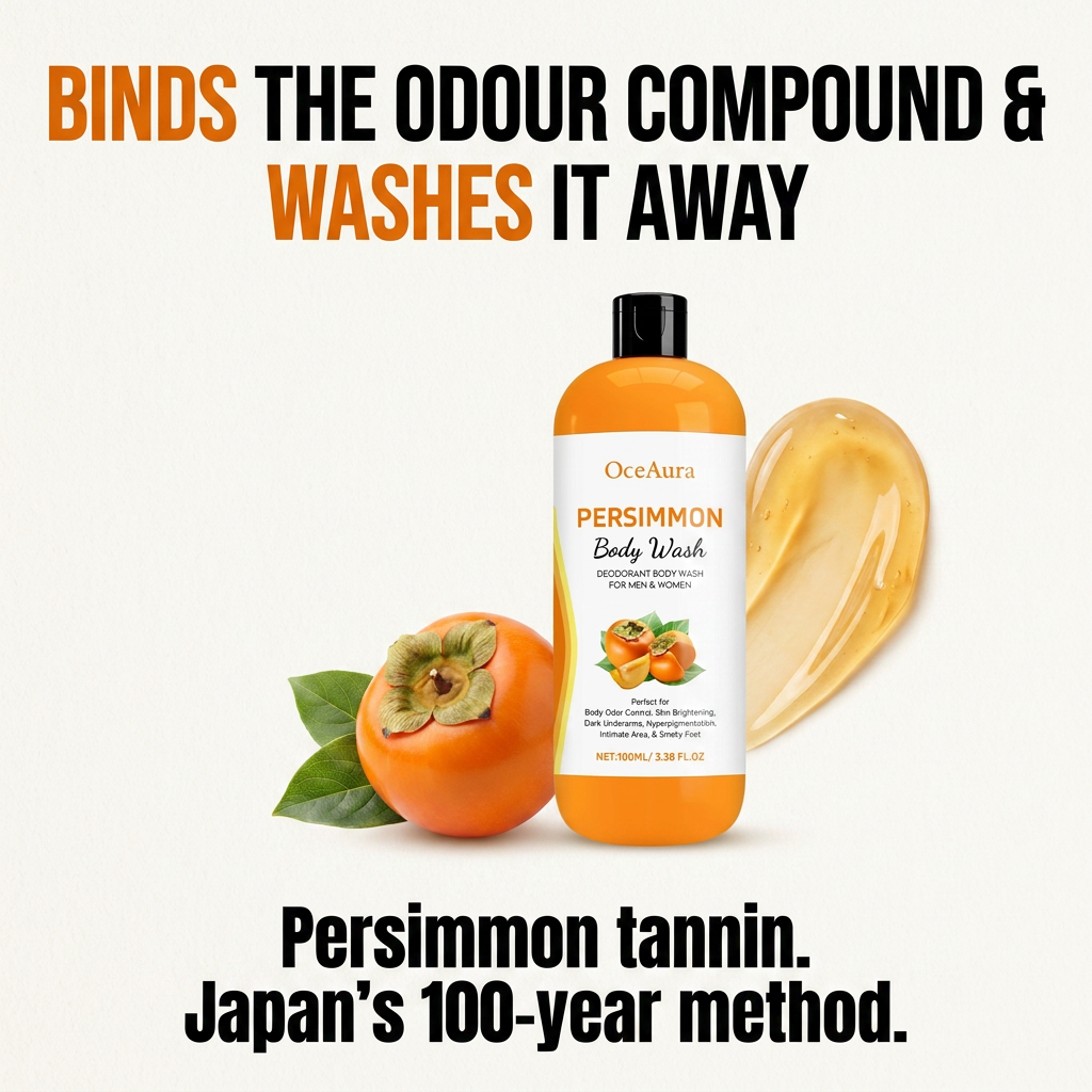 Binds the odour compound and washes it away